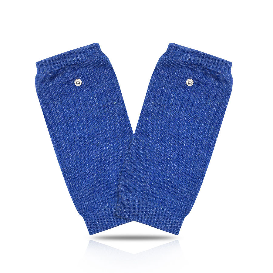 Silver fiber conductive elbow (blue)