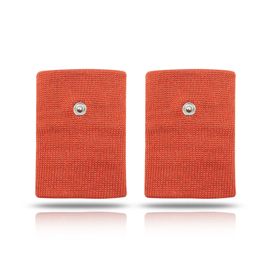 Silver fiber conductive wrist guard (Orange)