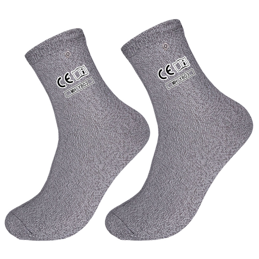 Silver fiber conductive socks