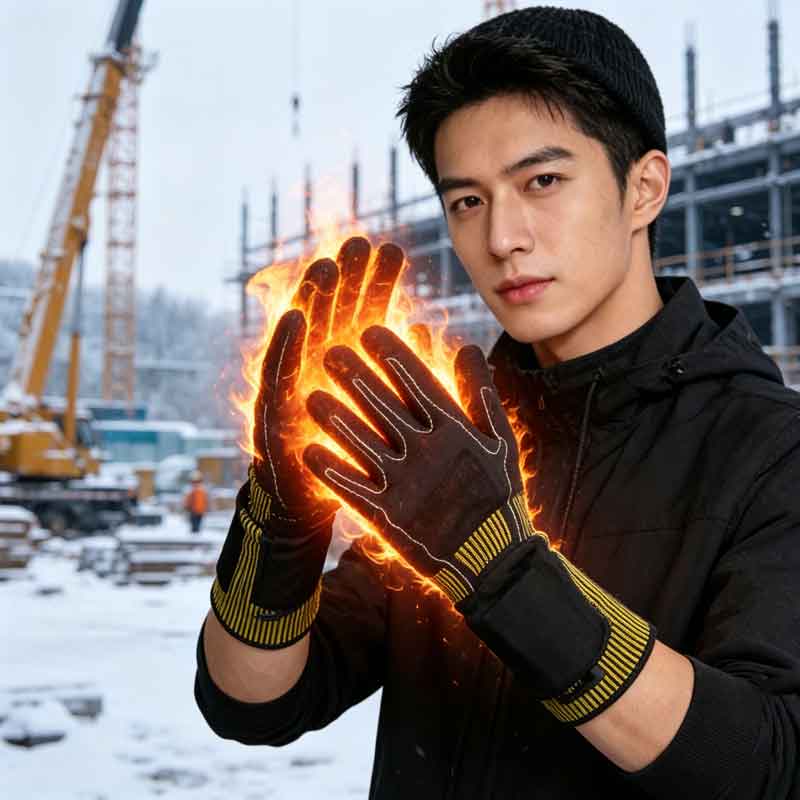 尼龙加热防护手套