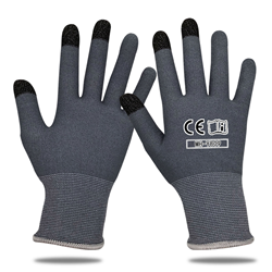 Warm game gloves (three finger touch screen)