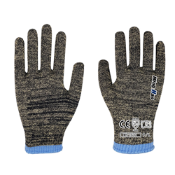 Aramid covered steel gloves