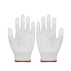 HPPE Cut Resistant PU Finger Coated Gloves